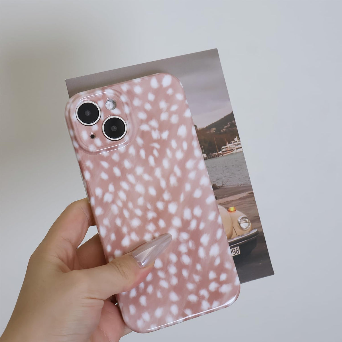 Cute Phone Case for iPhone 16 Case Fawn Deer Print