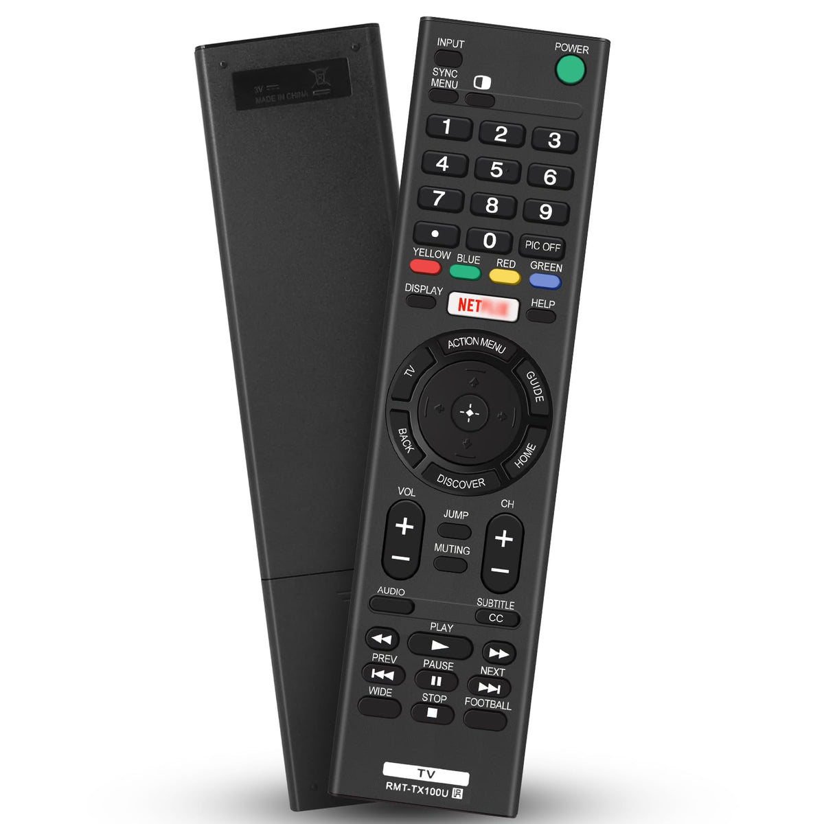 Samsung Universal TV Remote Control – Samsung TV Remote Replacement with Netflix, Prime Video, Rakuten Buttons for All S amsung LED QLED UHD 4K 8K Smart TVs