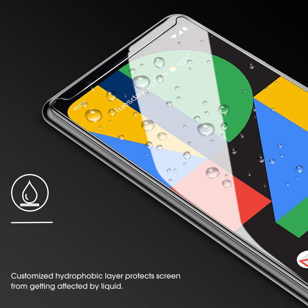 OMOTON 3+2 Pack for Google Pixel 11 Screen Protector 6.3-inch