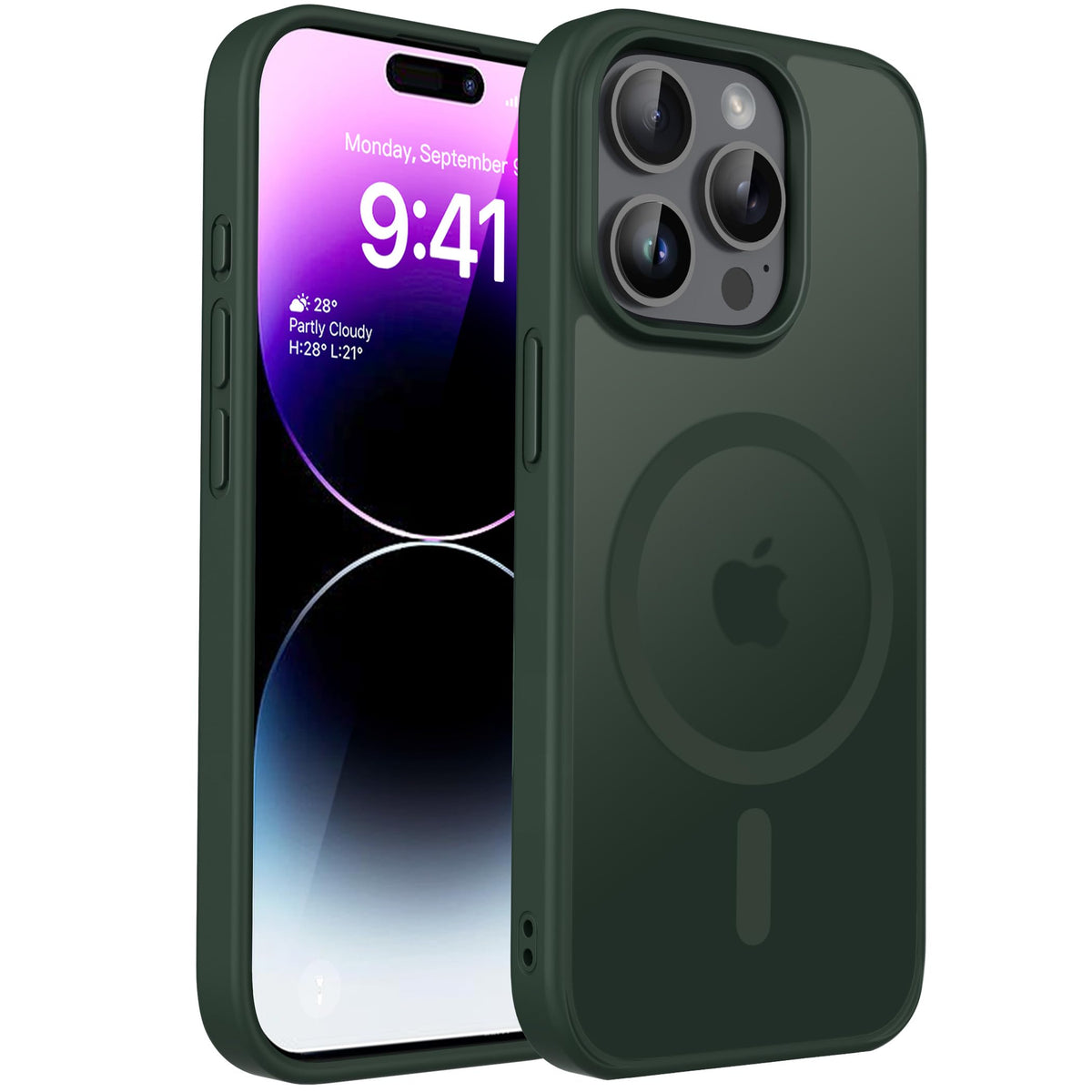 CACOE Magnetic Case for iPhone 17 6.3 inch, Light Purple