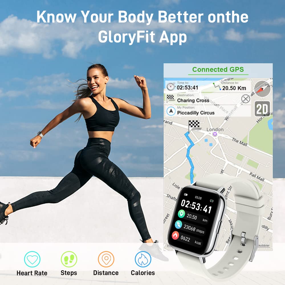 Motast Smart Watch, Fitness Tracker 1.69'' HD for Men Women,