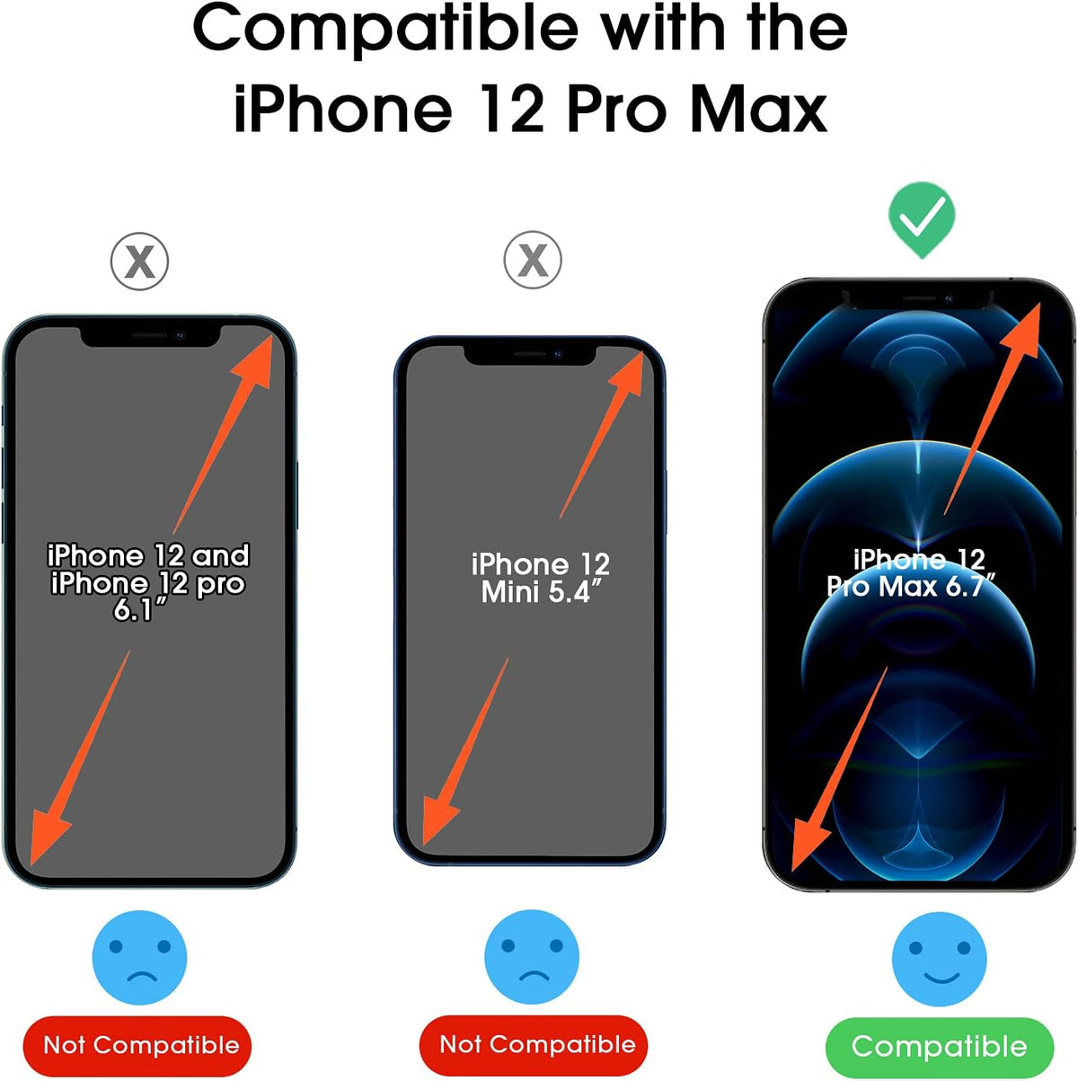 amFilm OneTouch for iPhone 18 Pro Max 6.9'' Screen Protector Tempered Glass