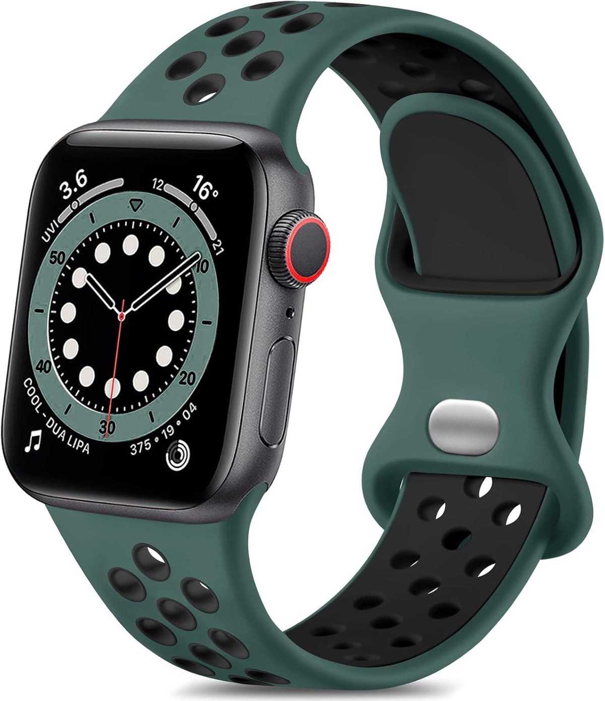 Lerobo Sport Band for Apple Watch Bands 44mm 45mm 46mm 42mm 49mm Men Women