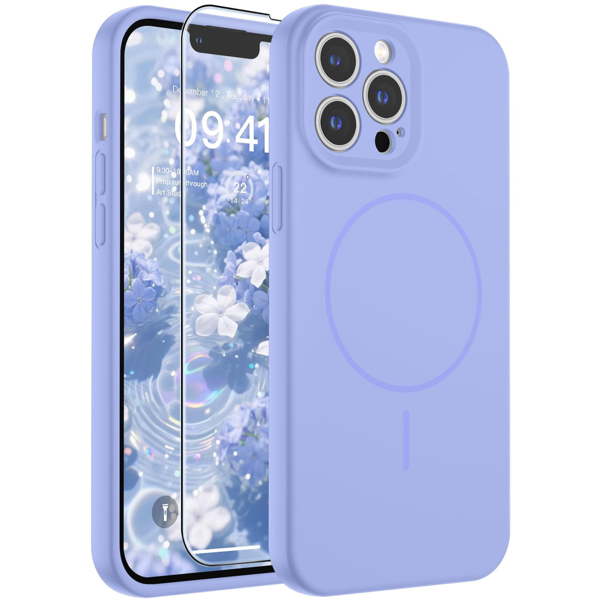 SUPFINE Silicone & Magnetic for iPhone 16 Pro Case