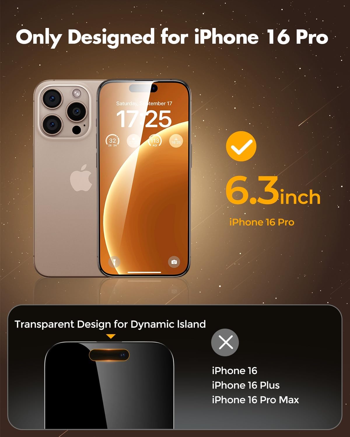 UNBREAKcable Privacy Screen Protector for iPhone 15, Full Coverage
