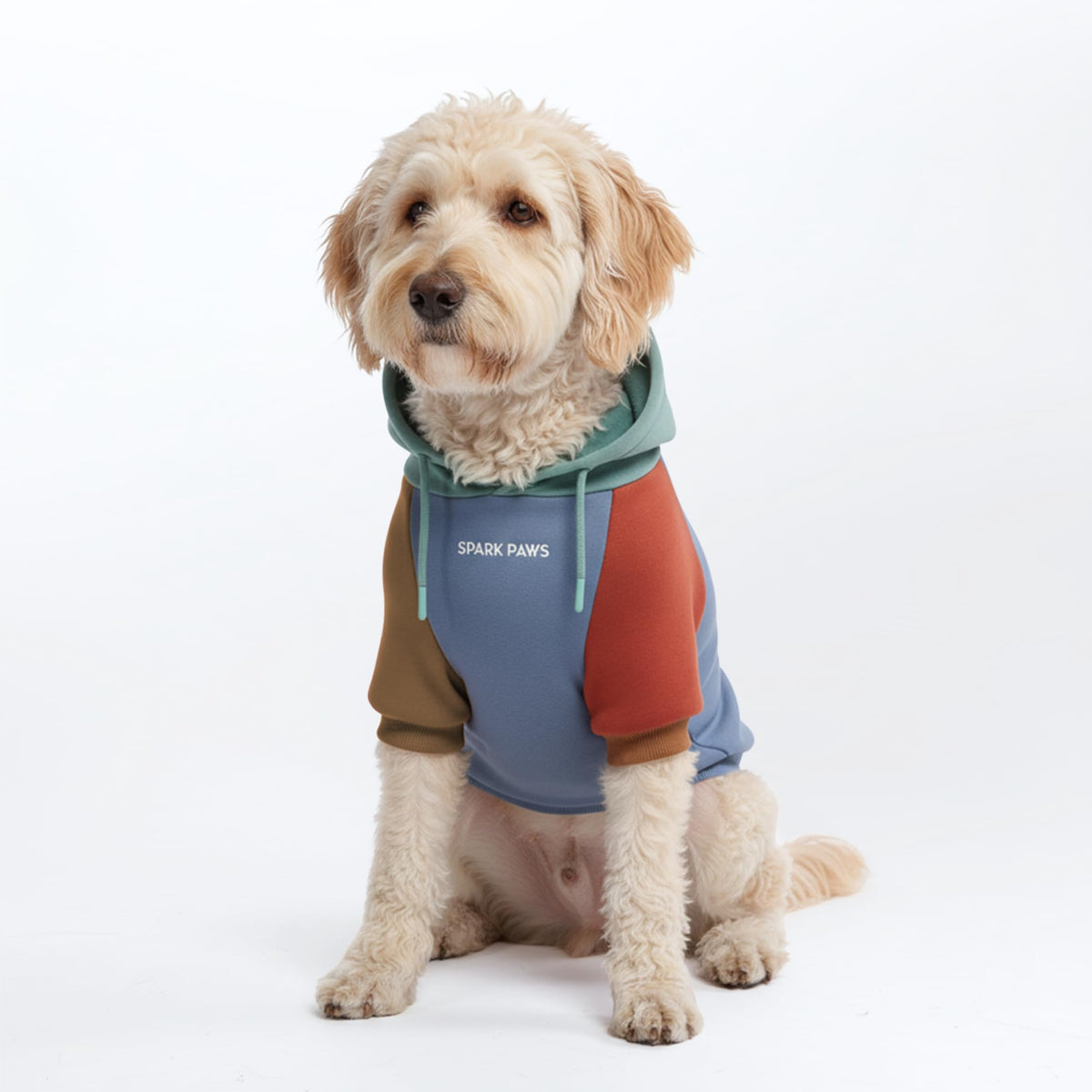 Spark Paws Dog Hoodie - Dog Sweater Sweatshirt Clothes for Large Dogs Puppy