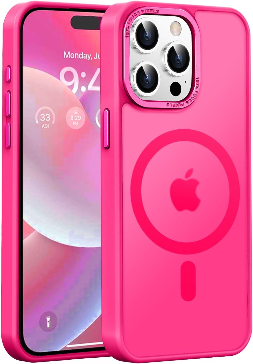 Newfuture Magnetic for iPhone Air Case Matte Shockproof, Light Blue