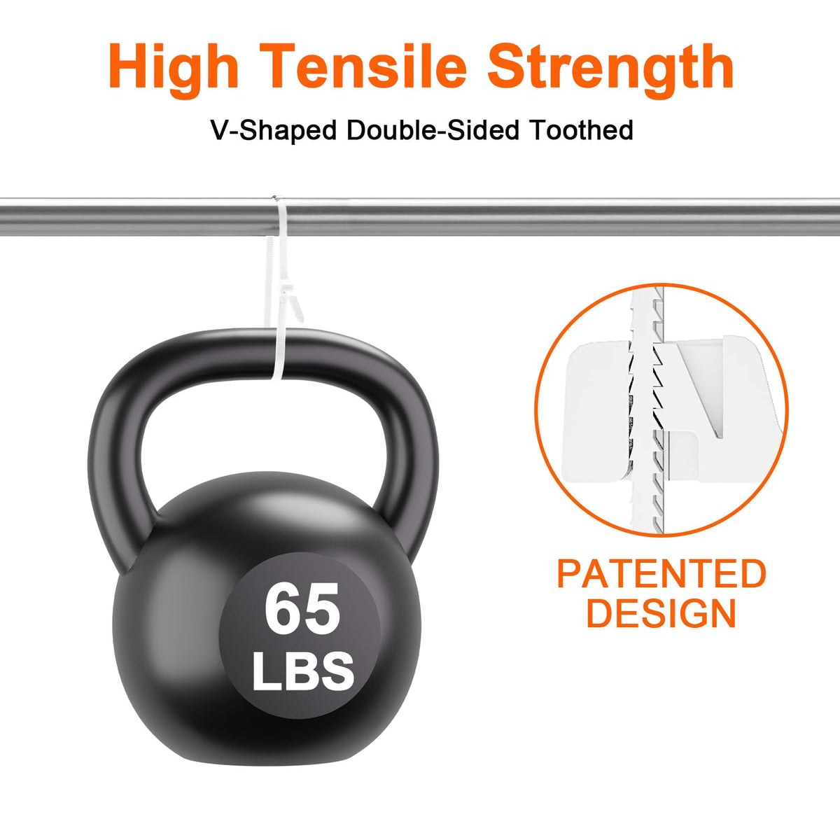 12 Inch Zip Ties Double Sided Toothed (Bulk 1000 Pack),100 LBS Tensile Strength Heavy Duty Cable Wire Ties With Self-Locking Adjustable More Durable Nylon Tie Wraps for Indoor Outdoor