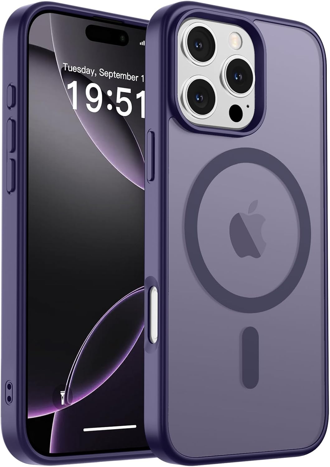 zapica Magnetic for iPhone Air Case, Dark Blue