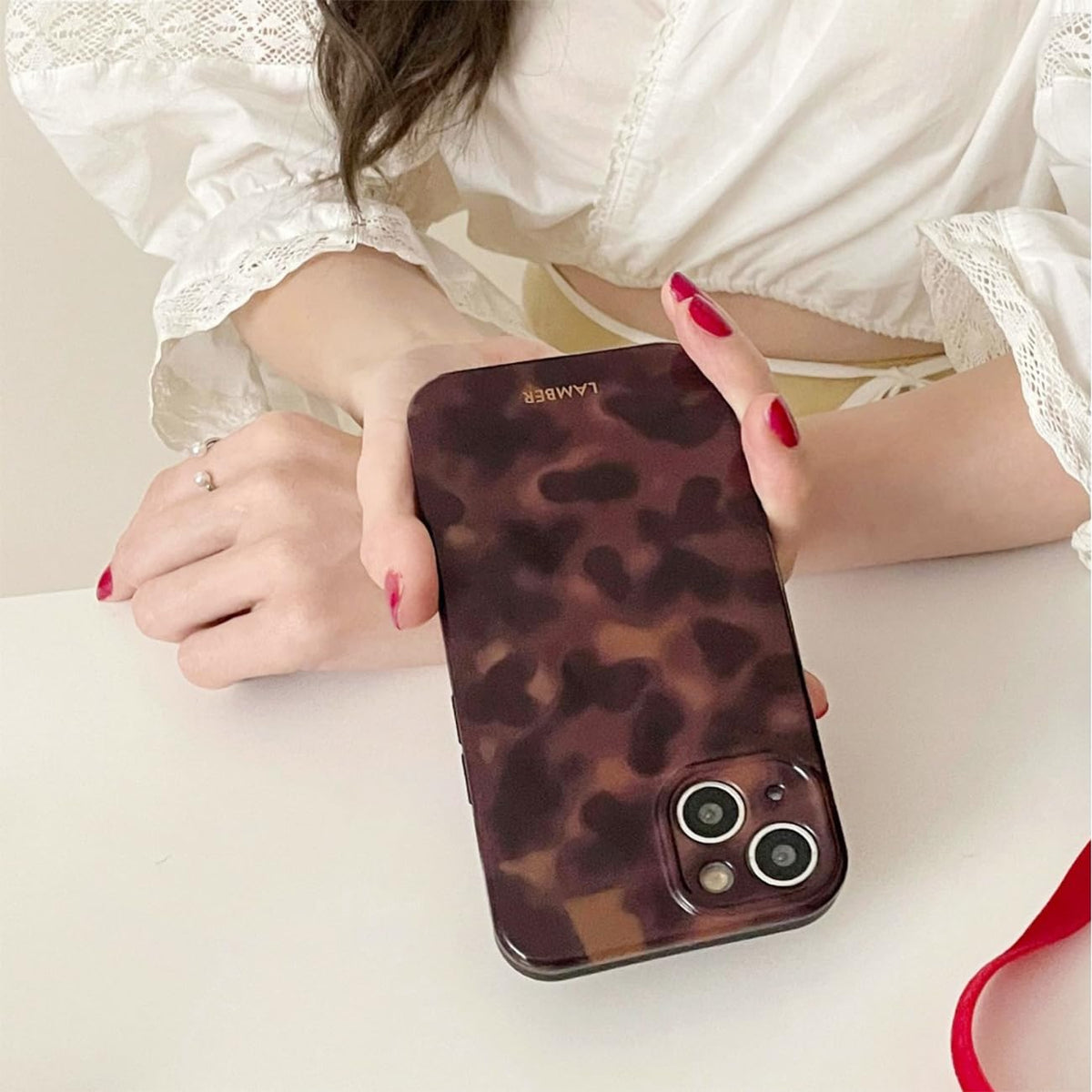 Cute Phone Case for iPhone 16 Case Fawn Deer Print