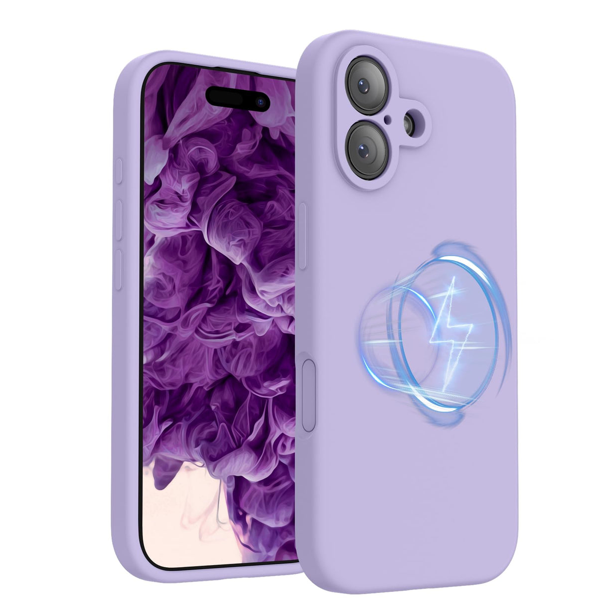 FireNova Designed for iPhone 14 Pro Case, 6.1", Plum (Burgundy)