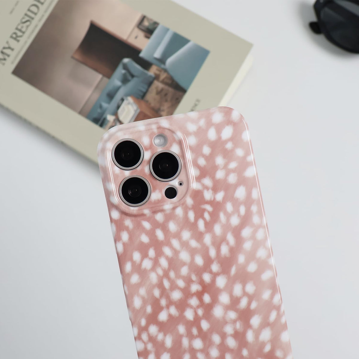 Cute Phone Case for iPhone 16 Case Fawn Deer Print