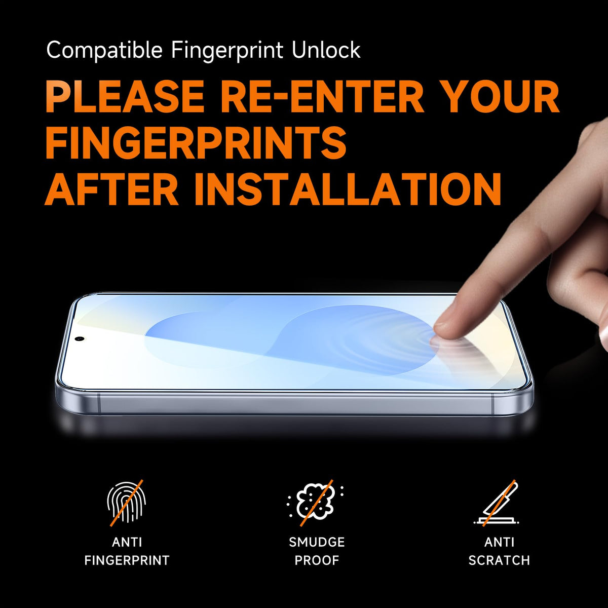 MAGIC JOHN for iPhone 18 Pro Max Screen Protector Easy Installation