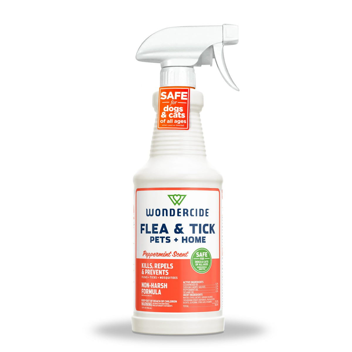 Wondercide Flea Tick & Mosquito Spray for Pets & Home - Rosemary 16 fl oz