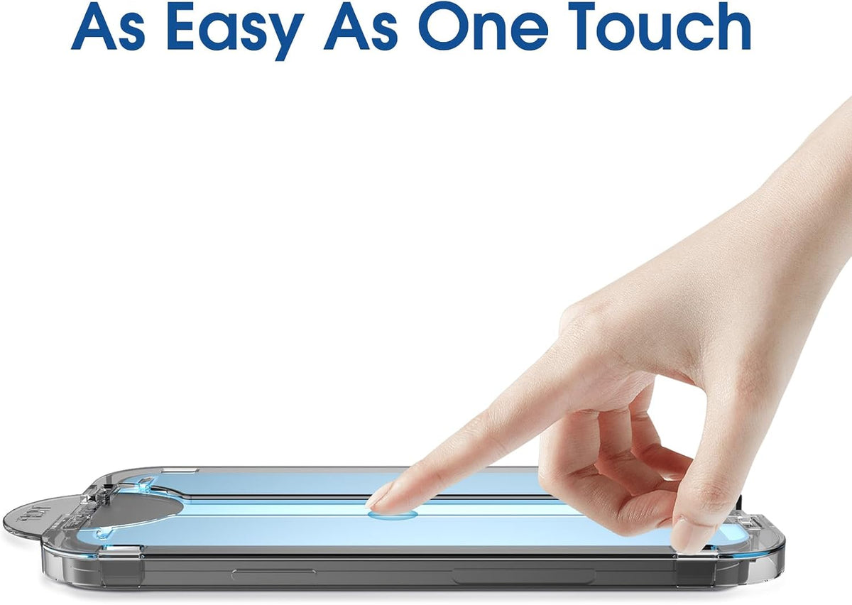amFilm OneTouch for iPhone 18 Pro 6.3'' Screen Protector Tempered Glass