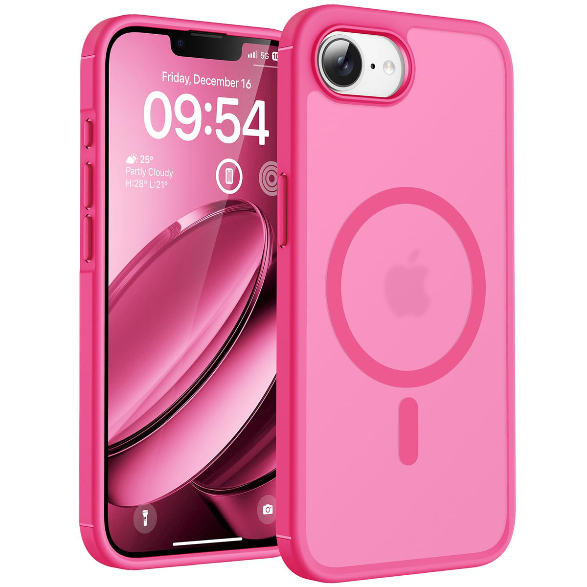 TOCOL for iPhone 13 Pro Max Case, Compatible with MagSafe, Black