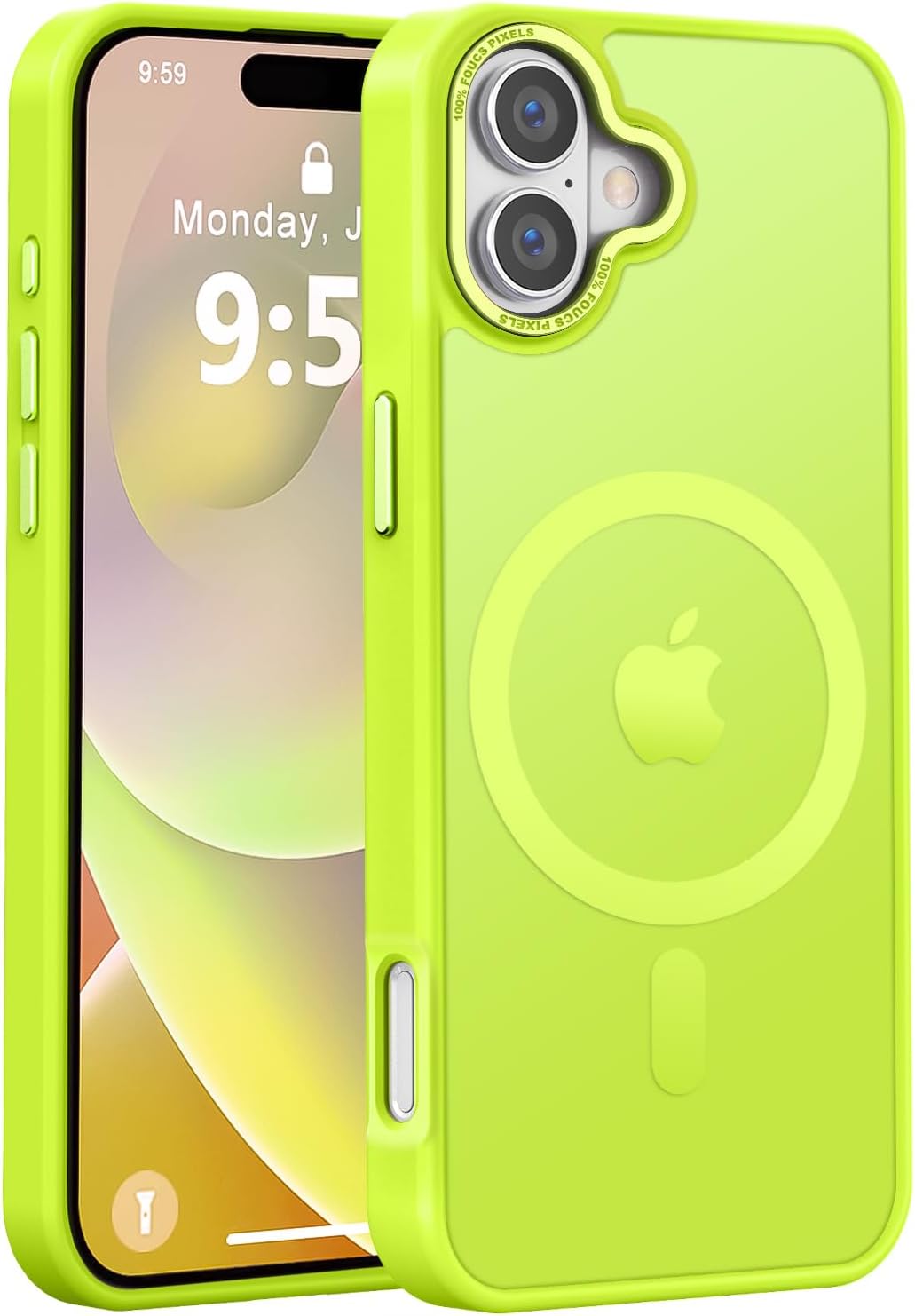 Newfuture Magnetic for iPhone Air Case Matte Shockproof, Light Blue