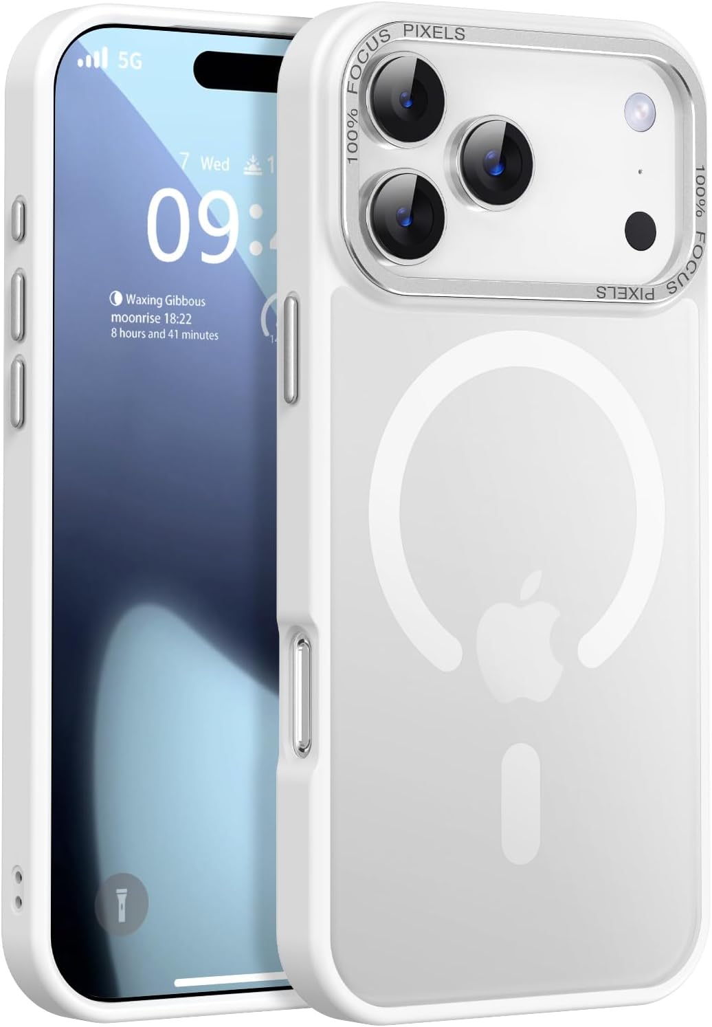 Newfuture Magnetic for iPhone Air Case Matte Shockproof, Light Blue