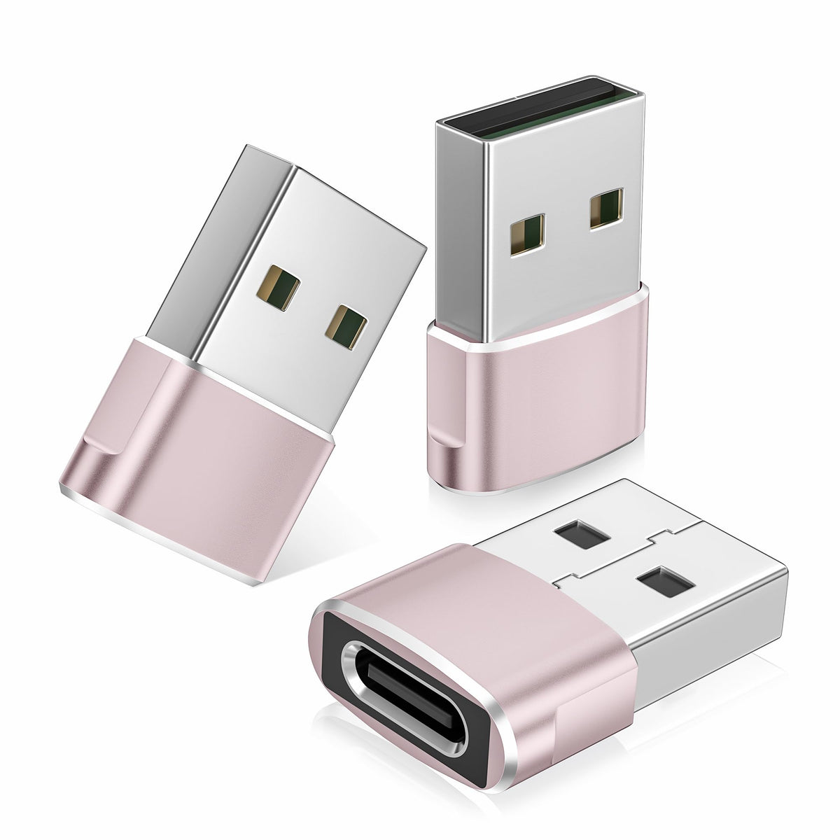 Basesailor USB to USB C Adapter,USBC Female to USB A Male Charger Adapter