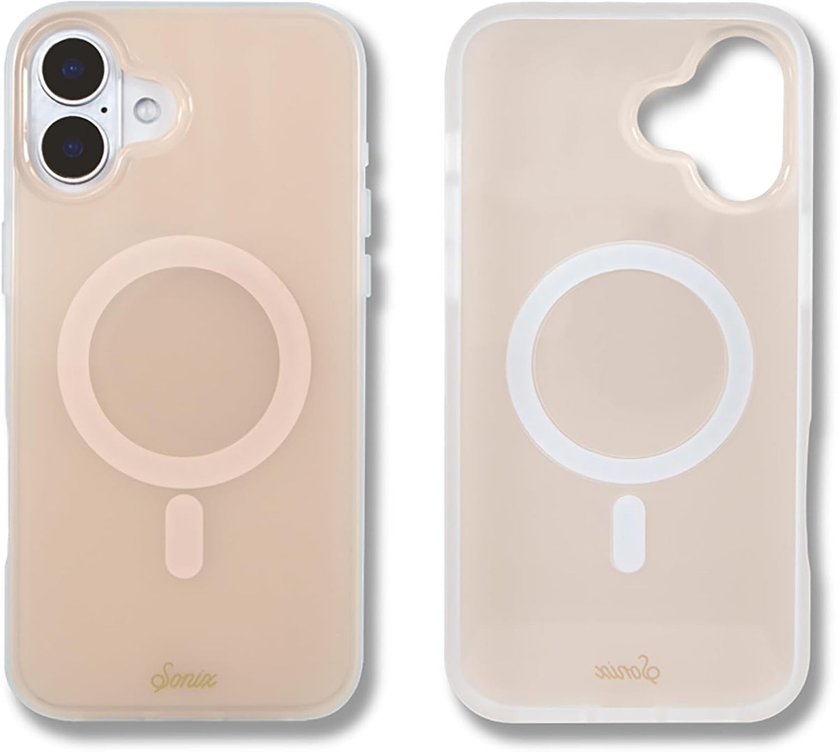 Sonix Case for iPhone 18 Pro, 17 Pro | Abstract Stripe Brown/Blue
