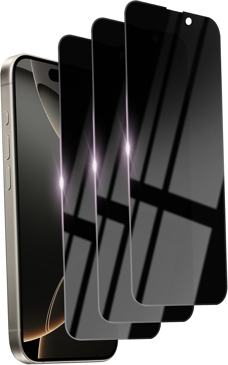 2 Pack Privacy Screen Protector for iPhone 13 Pro Max/14 Plus