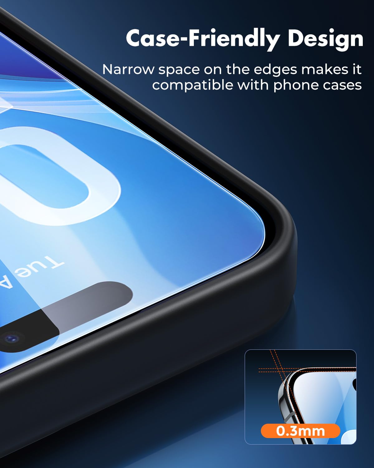 UNBREAKcable 2-Pack Screen Protector for iPhone 14 Plus/13 Pro Max