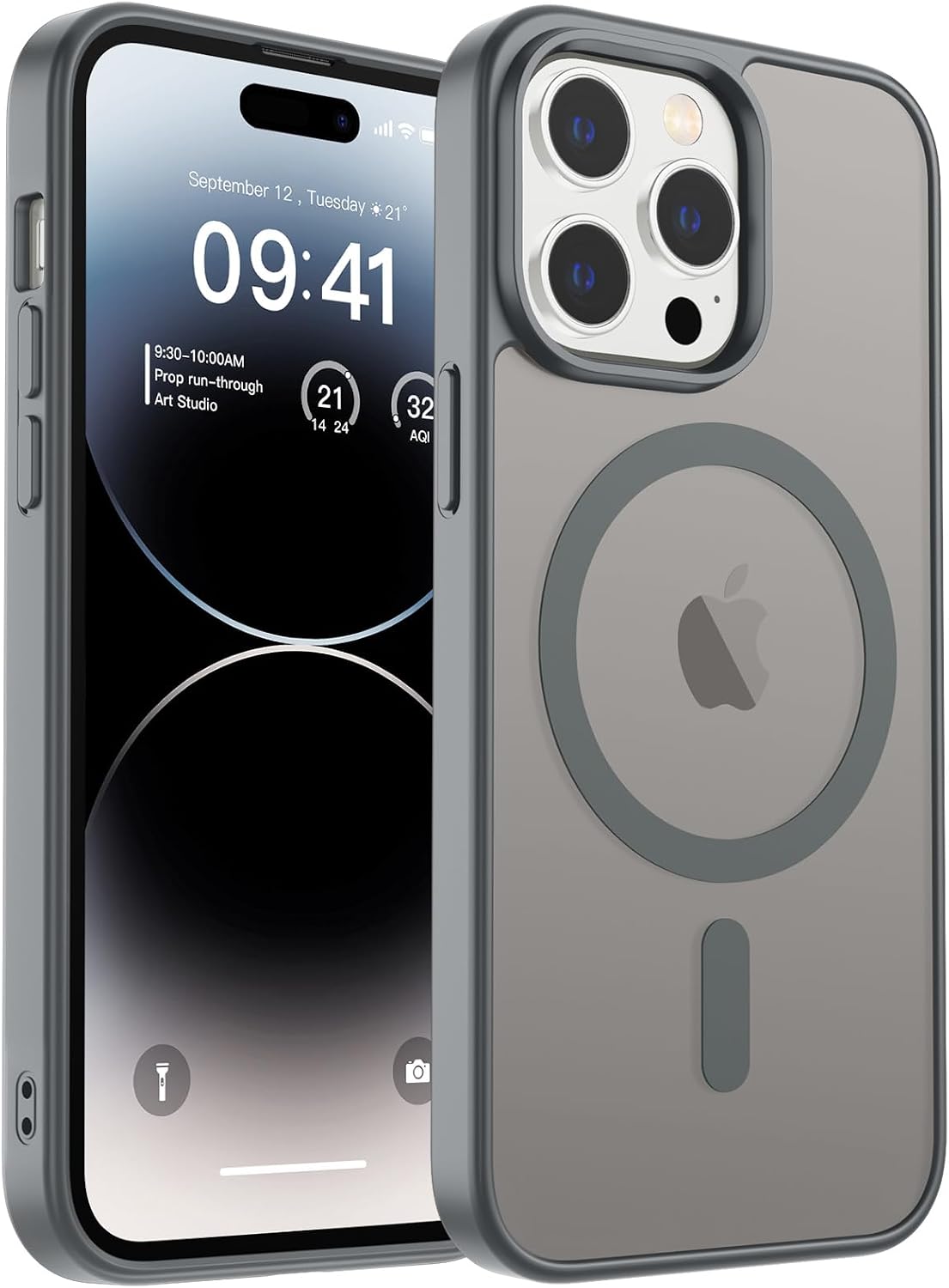 zapica Magnetic for iPhone Air Case, Dark Blue