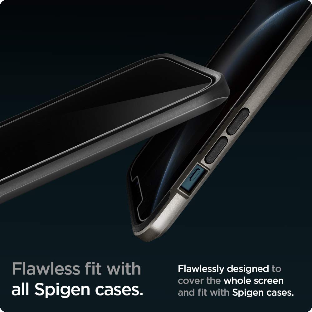 Spigen Privacy Filter Tempered Glass Screen Protector for iPhone 18 Pro Max