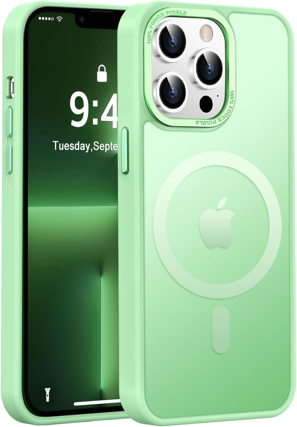 Newfuture Magnetic for iPhone Air Case Matte Shockproof, Light Blue