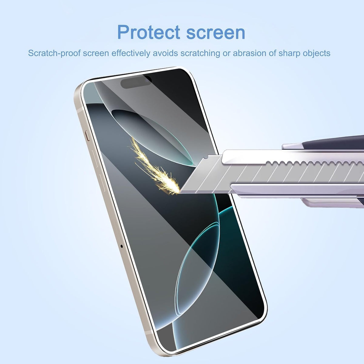 Ailun 3 Pack Screen Protector for iPhone 16 / iPhone 15 / iPhone 15 Pro
