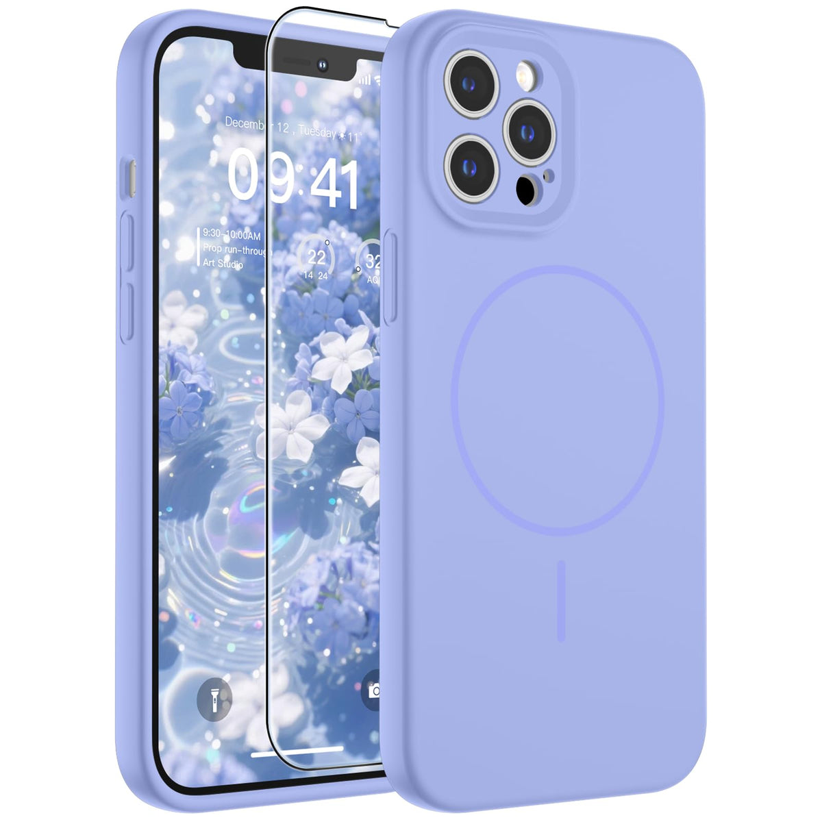 SUPFINE Silicone & Magnetic for iPhone 16 Pro Case