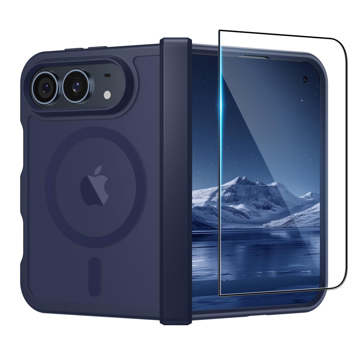 SUPFINE Magnetic for iPhone 13 Case/iPhone 14 Case Black