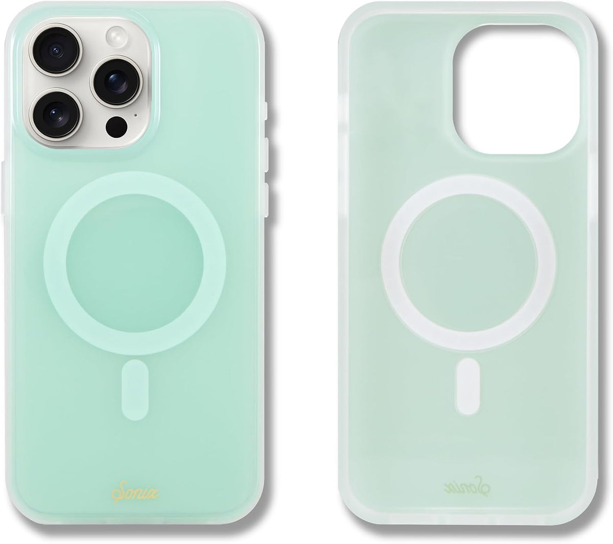 Sonix Case for iPhone 18 Pro, 17 Pro | Abstract Stripe Brown/Blue
