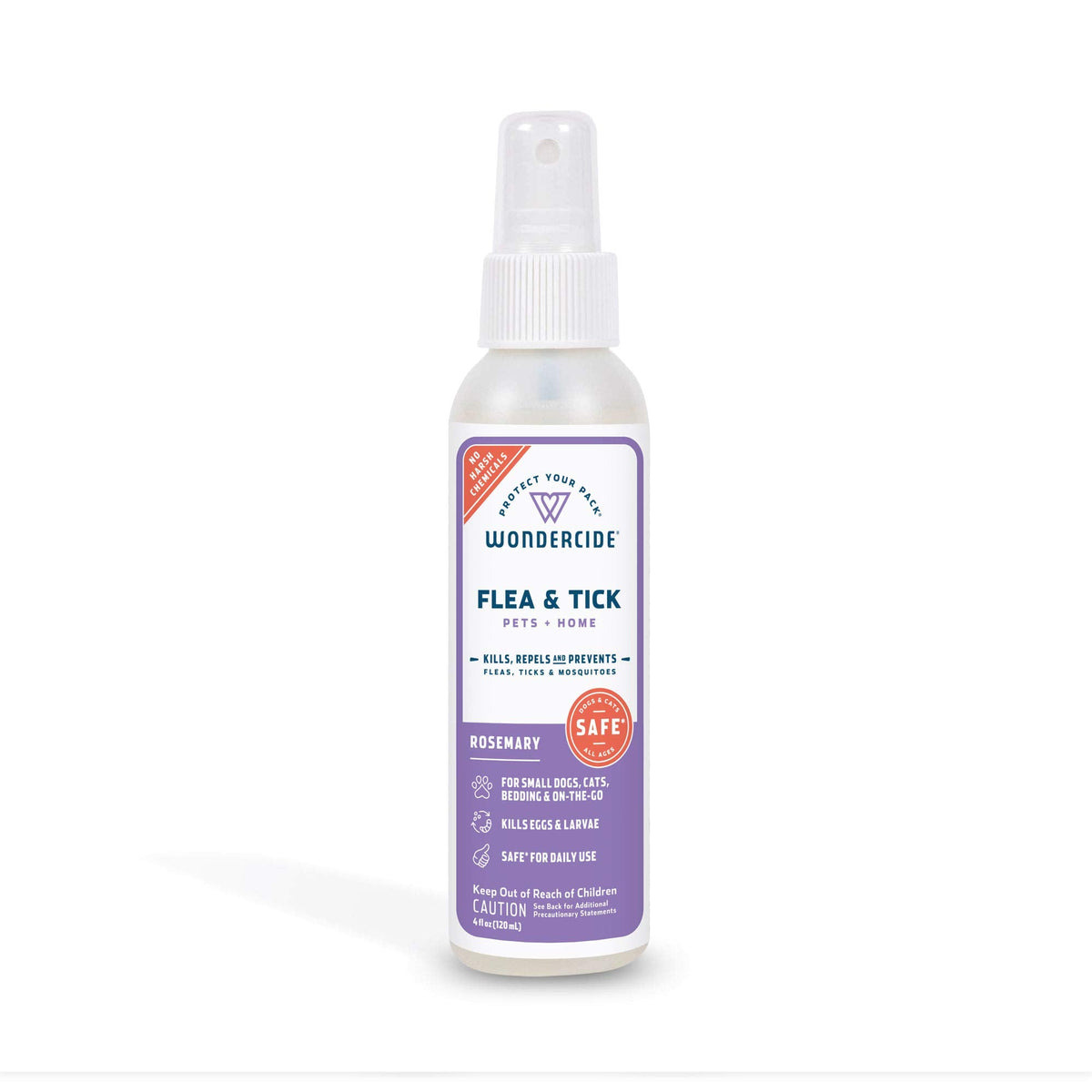 Wondercide Flea Tick & Mosquito Spray for Pets & Home - Rosemary 16 fl oz