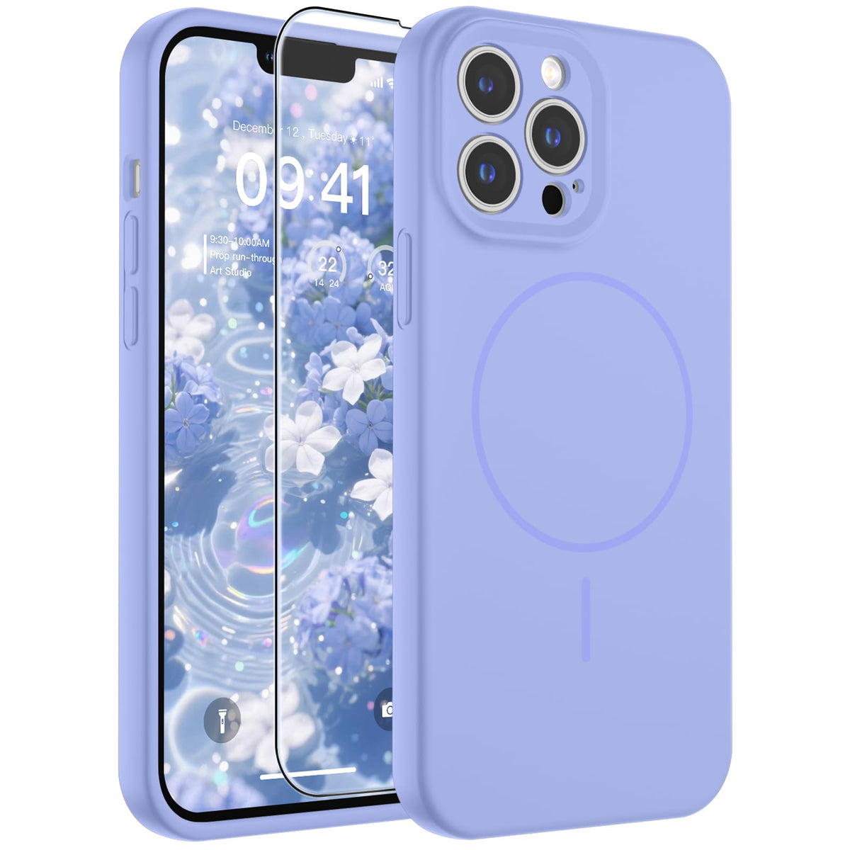 SUPFINE Silicone & Magnetic for iPhone 16 Pro Case