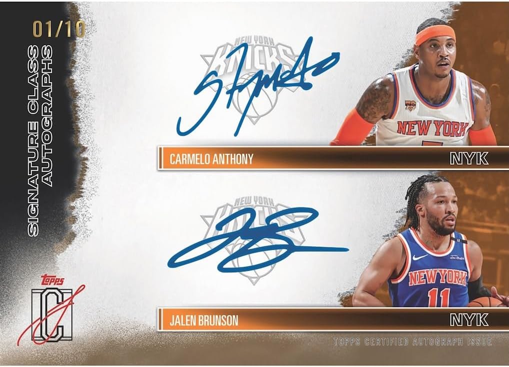 2025-26 Topps Signature Class Basketball - Factory Sealed - Value Box 7 Cards per Pack. 6 Packs per Box.