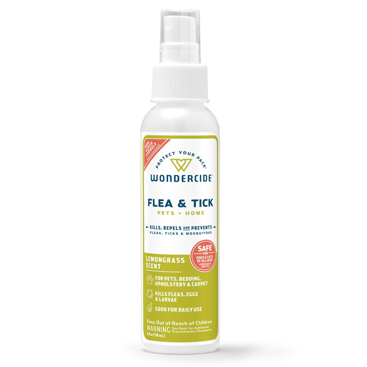 Wondercide Flea Tick & Mosquito Spray for Pets & Home - Rosemary 16 fl oz