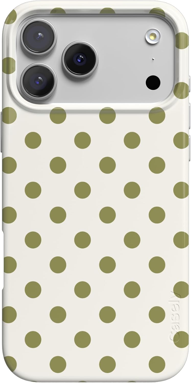 Casely iPhone 17 Case | Pastel Picnic | Blue Gingham | Compatible with MagSafe | Classic Ultra Thin Design