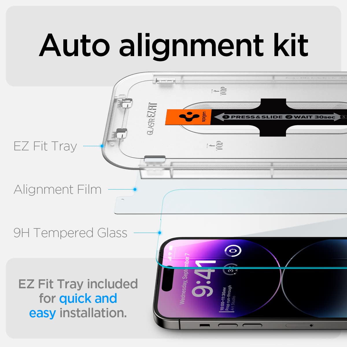 Spigen Screen Protector for iPhone 18 Pro Max, 17 Pro Max, 16 Pro Max