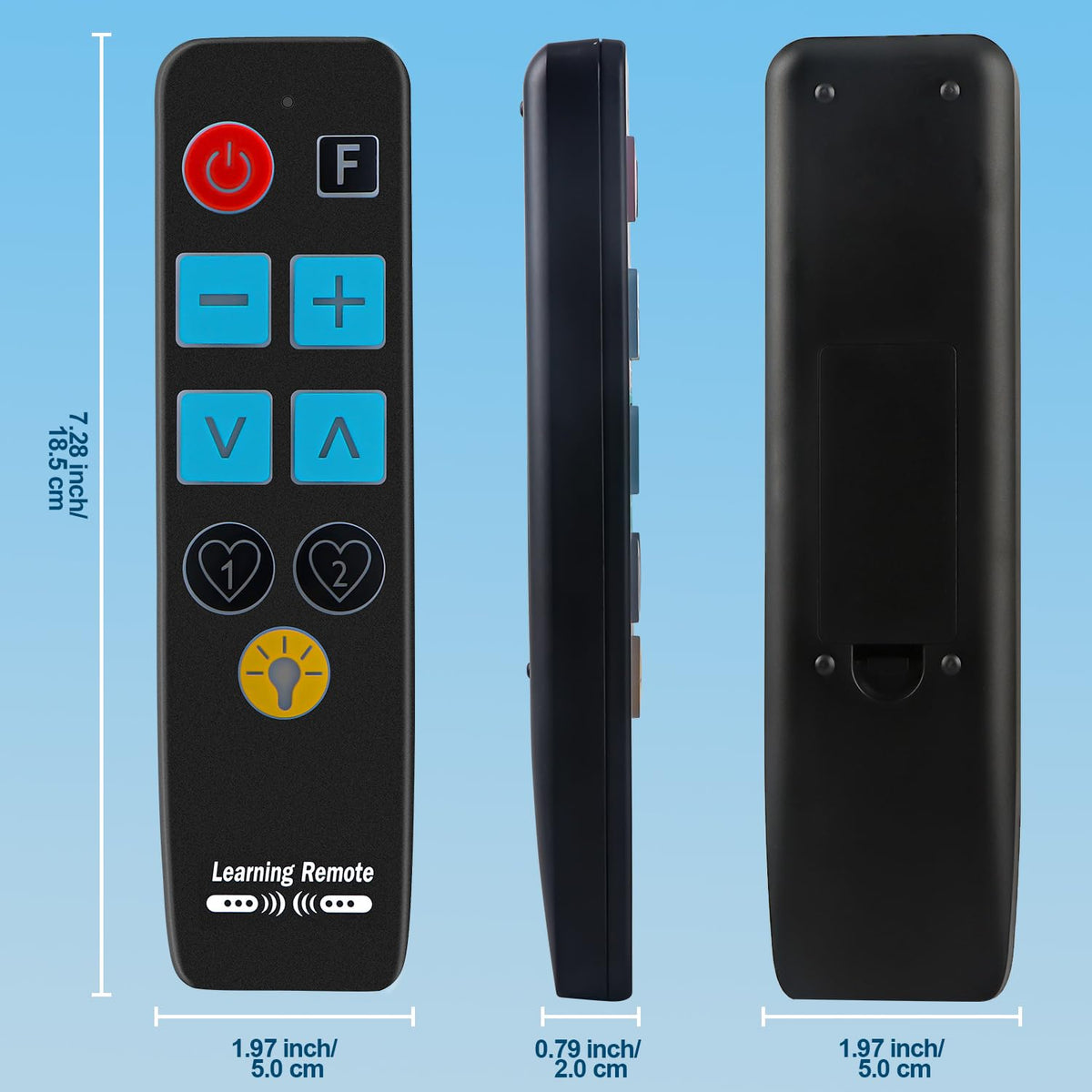 Seniors Elderly Big Button Universal Extra Large Remote Control UNOCAR