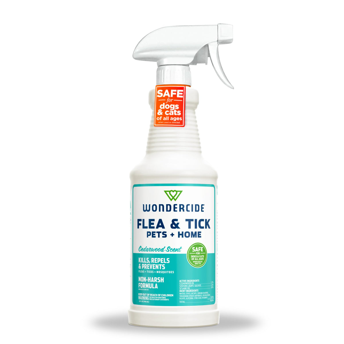 Wondercide Flea Tick & Mosquito Spray for Pets & Home - Rosemary 16 fl oz
