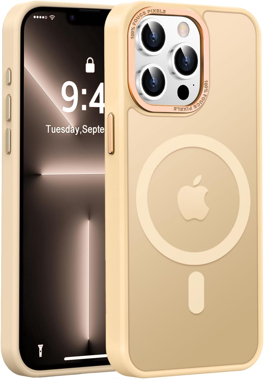 Newfuture Magnetic for iPhone Air Case Matte Shockproof, Light Blue