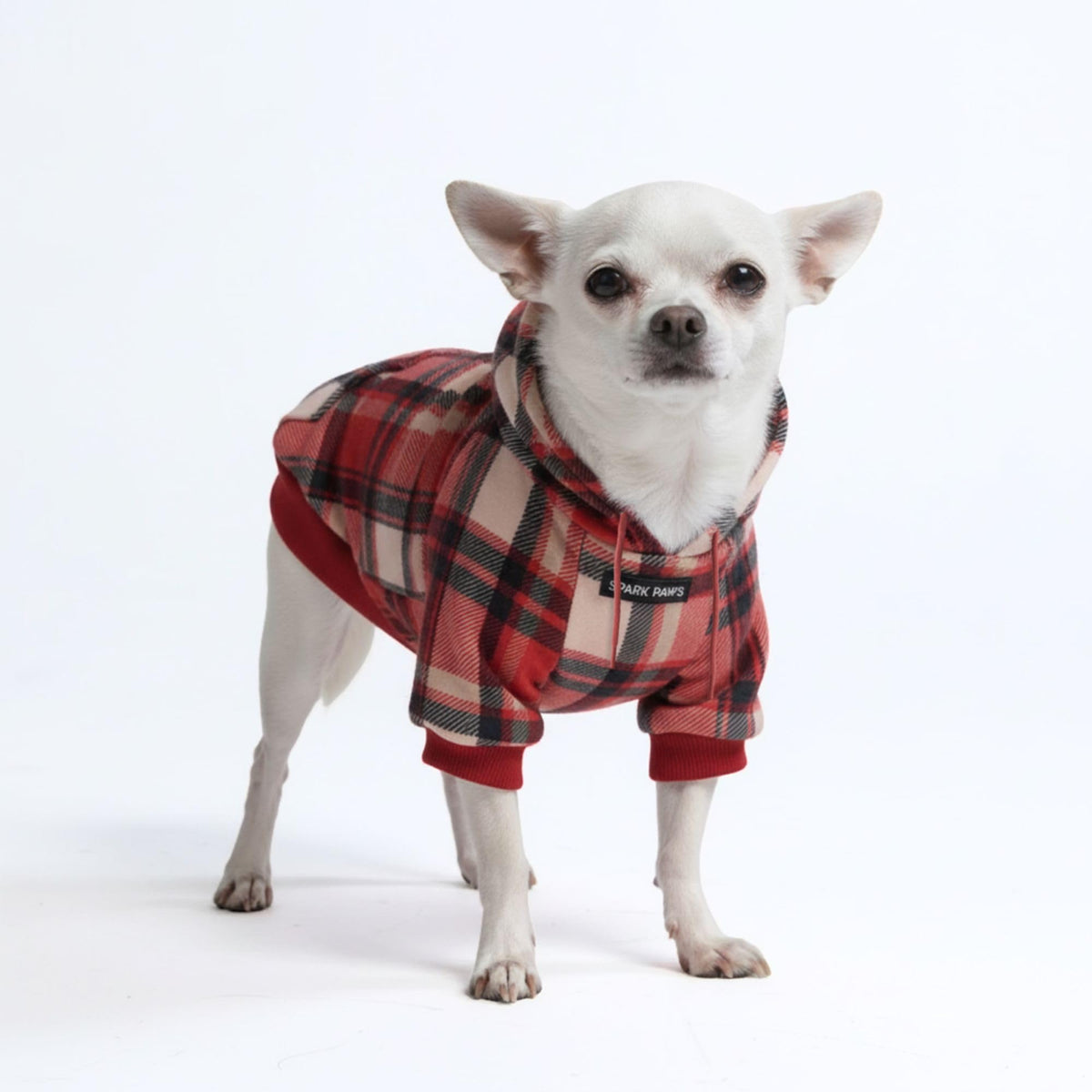 Spark Paws Dog Hoodie - Dog Sweater Sweatshirt Clothes for Large Dogs Puppy