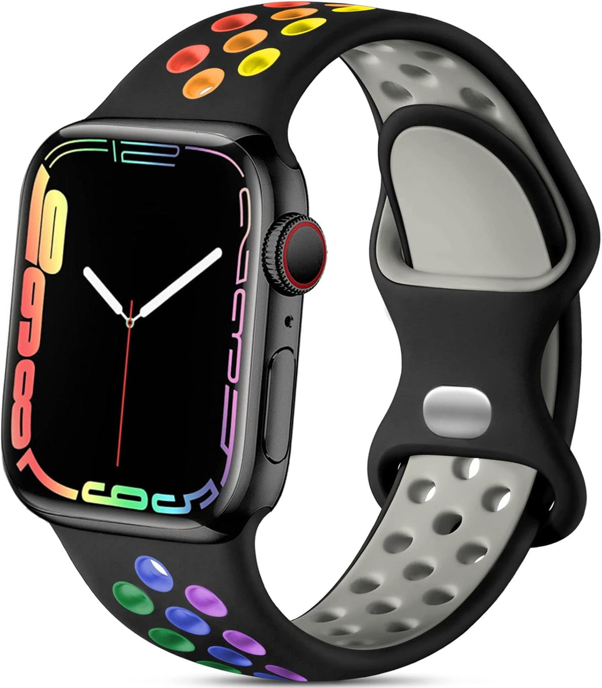 Lerobo Sport Band for Apple Watch Bands 44mm 45mm 46mm 42mm 49mm Men Women