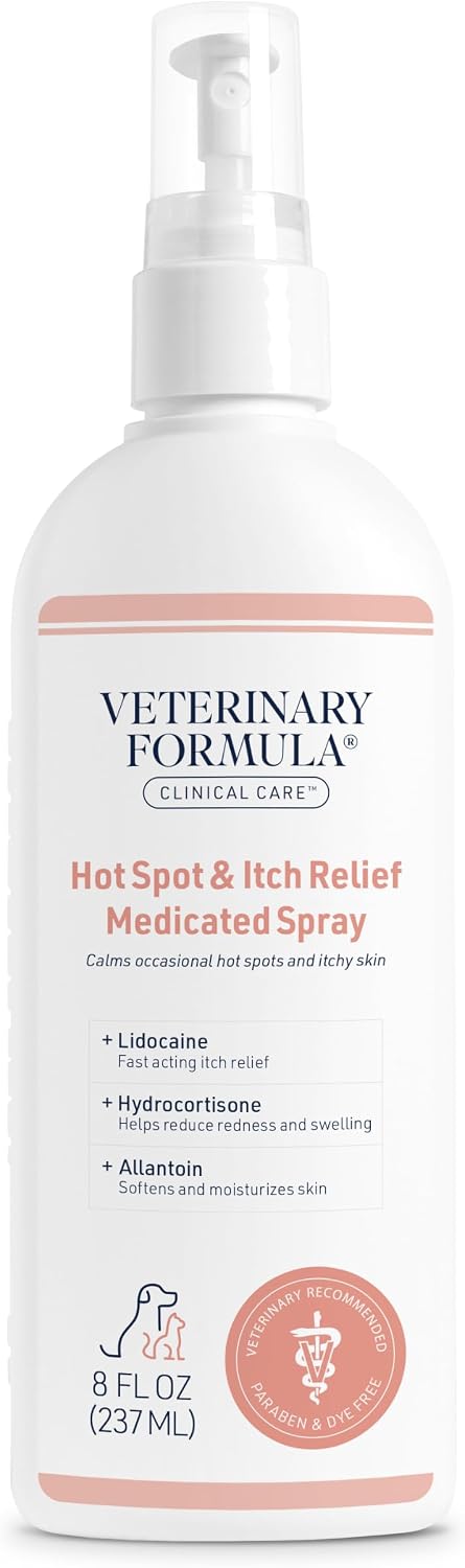 Veterinary Formula Clinical Care Hot Spot & Itch Relief Spray, 8 fl oz