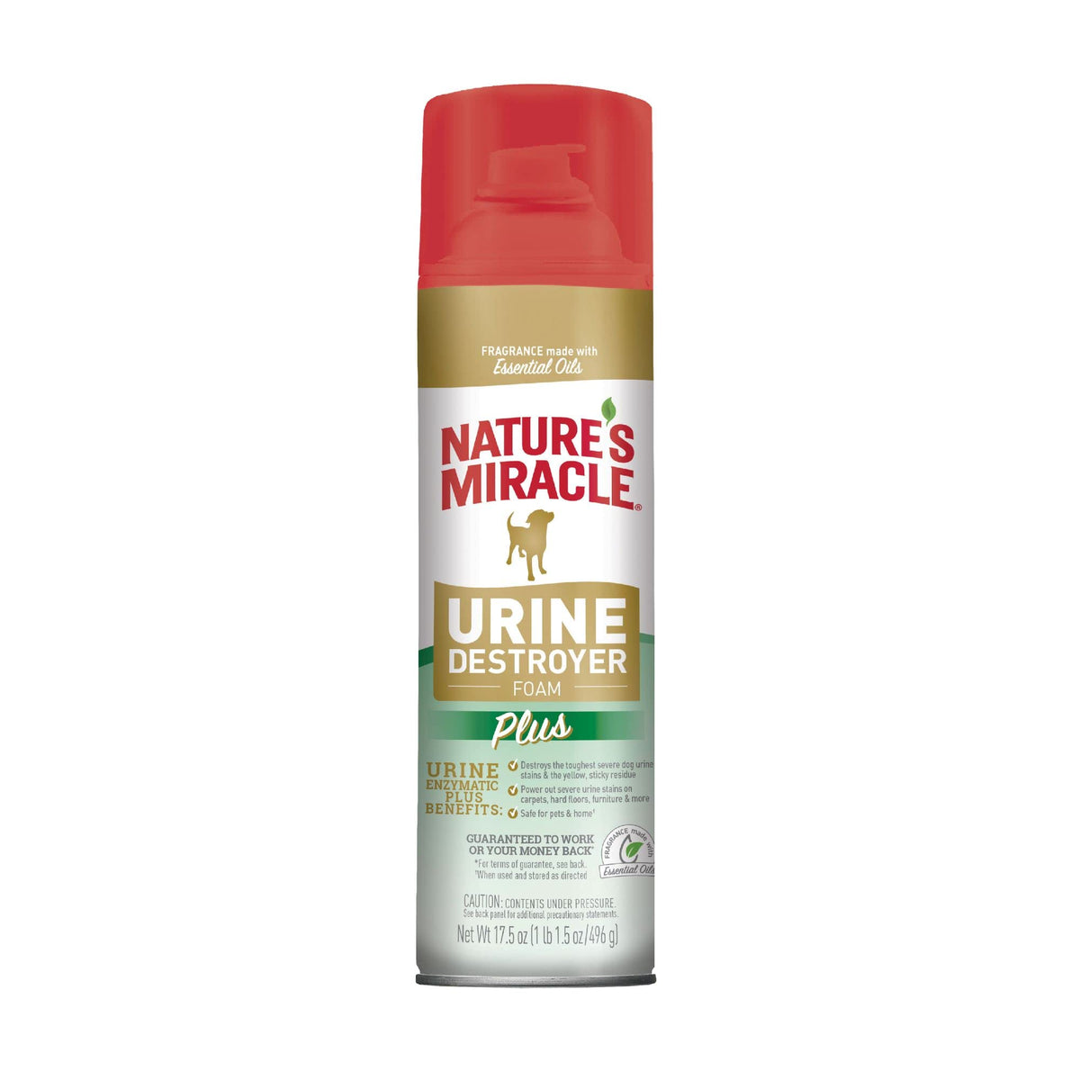 Nature's Miracle Dog Urine Destroyer Plus, Enzymatic Cleaner, 32 oz