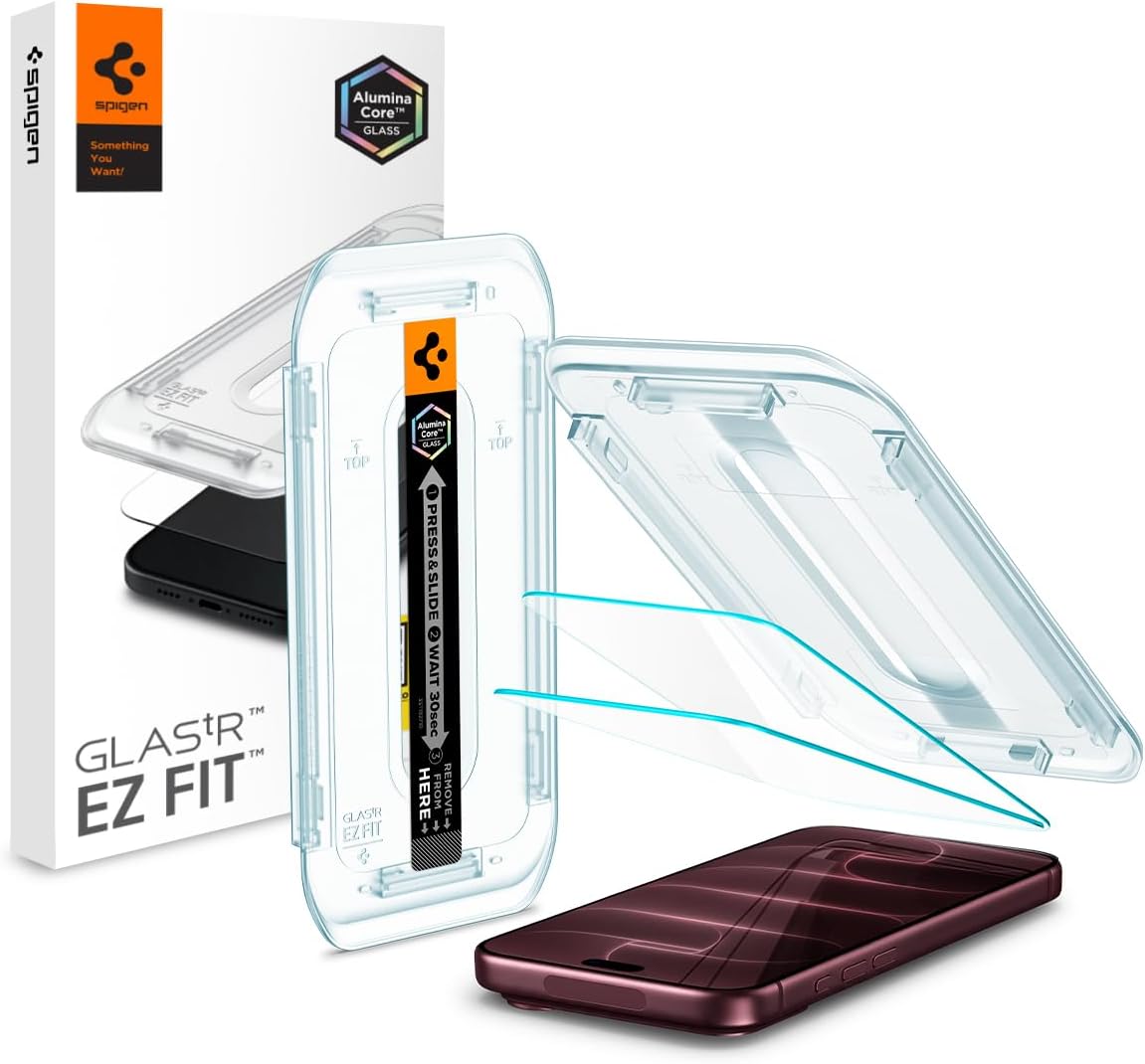 Spigen Screen Protector for iPhone 18 Pro Max, 17 Pro Max, 16 Pro Max