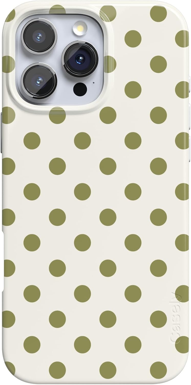 Casely iPhone 17 Case | Pastel Picnic | Blue Gingham | Compatible with MagSafe | Classic Ultra Thin Design