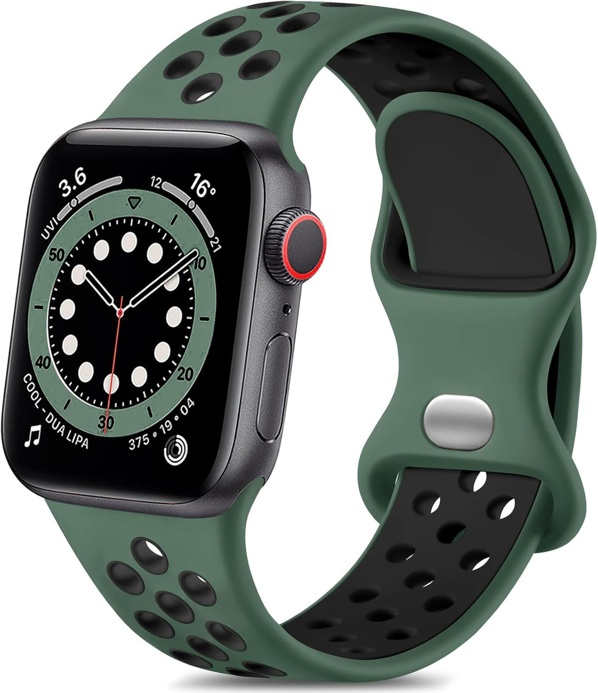 Lerobo Sport Band for Apple Watch Bands 44mm 45mm 46mm 42mm 49mm Men Women