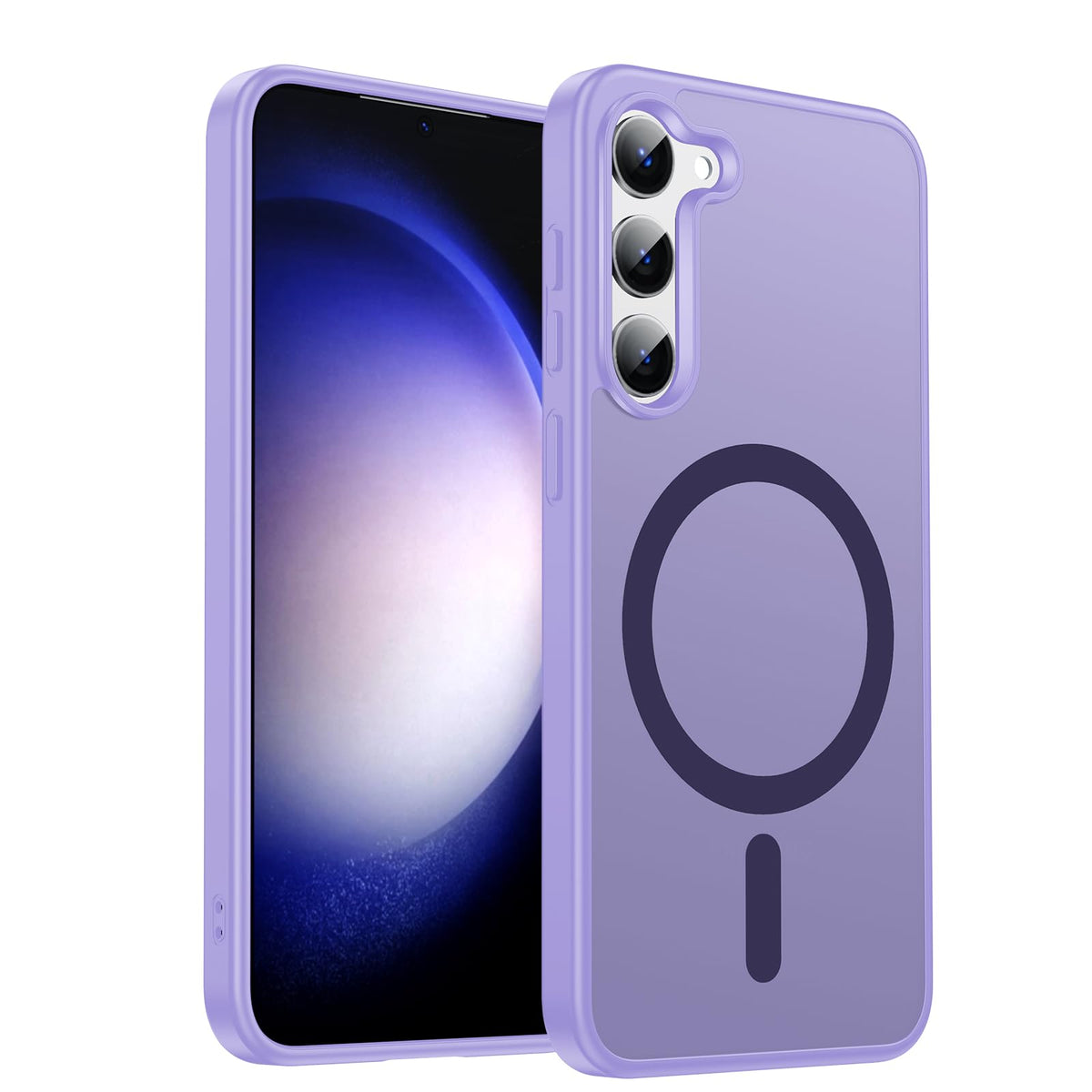 LeYi for Pixel-8A Phone Case: MagSafe Fit & Screen Protector Crystal Clear